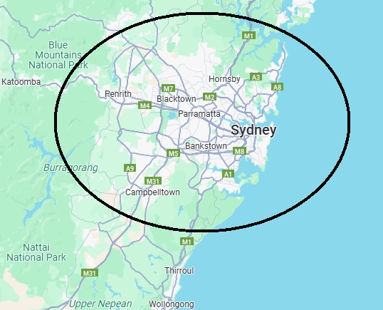 Auto Gate Guys Sydney Service Area Map Auto Gate Guys Sydney Service Area Map